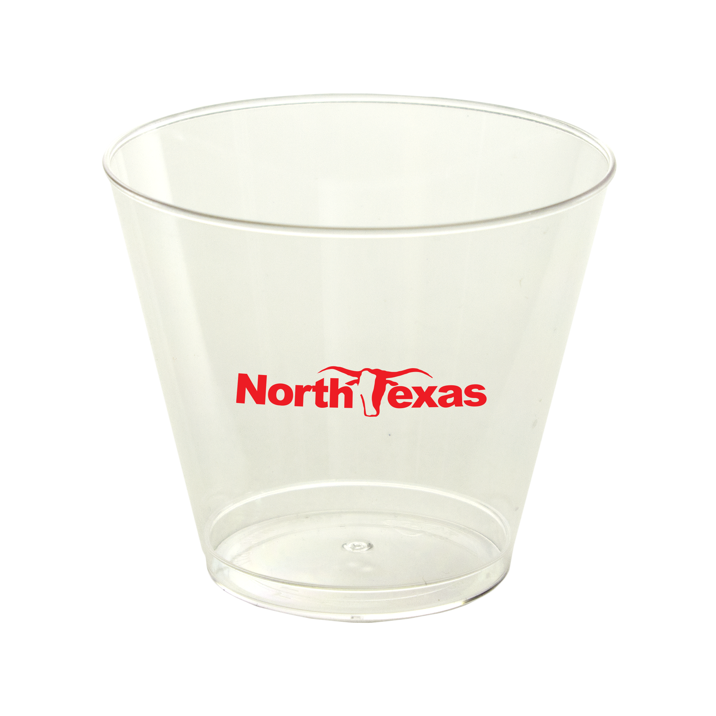 5oz Squat Clear Plastic Hard-Sided Tumbler