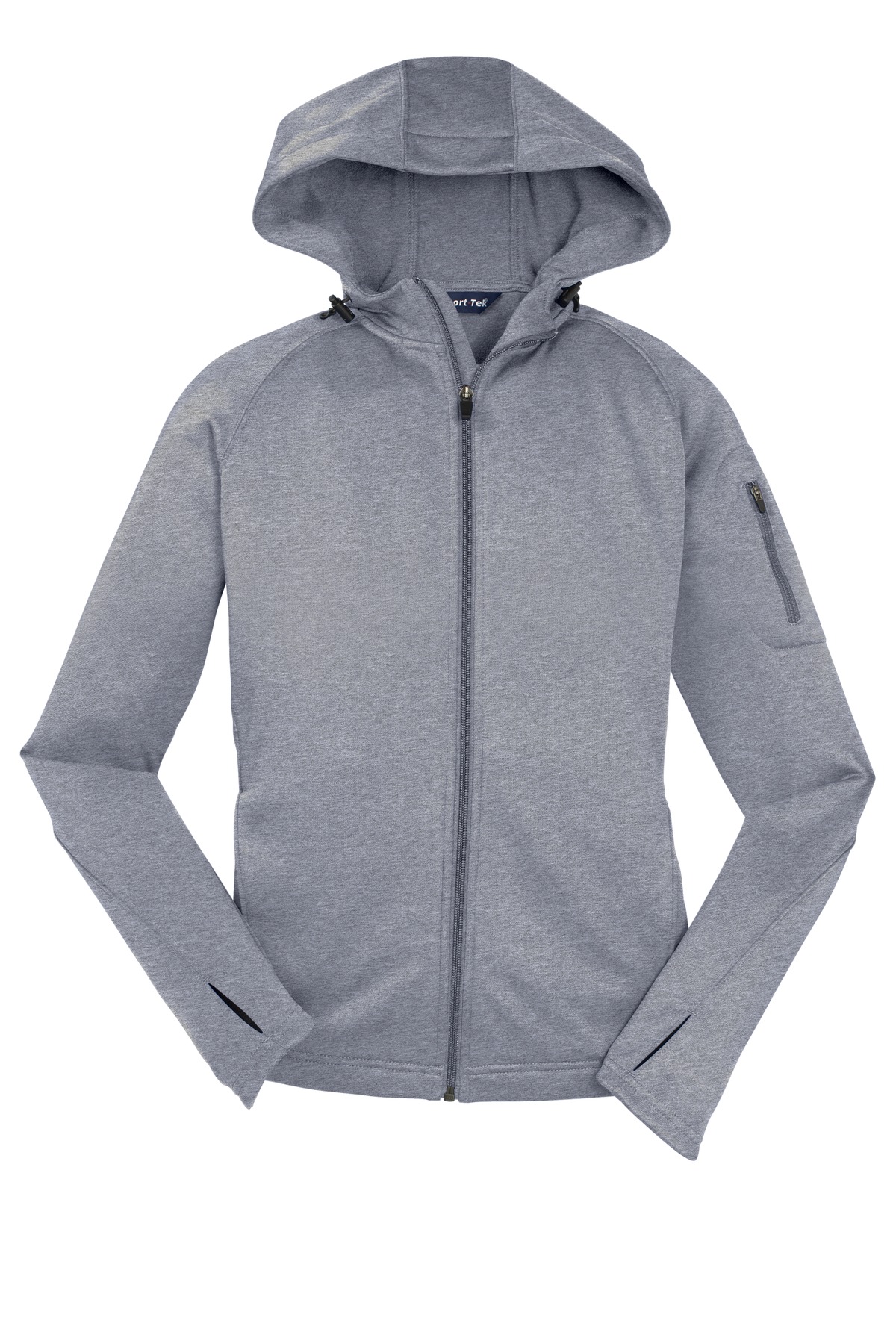 Sport-Tek® Ladies Tech Fleece Full-Zip Hooded Jacket 23