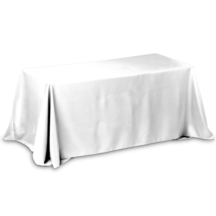 "Darley OS Eight" 3-Sided Throw Style Table Covers All Over Full Color Dye Sublimation Imprint - Fit 20