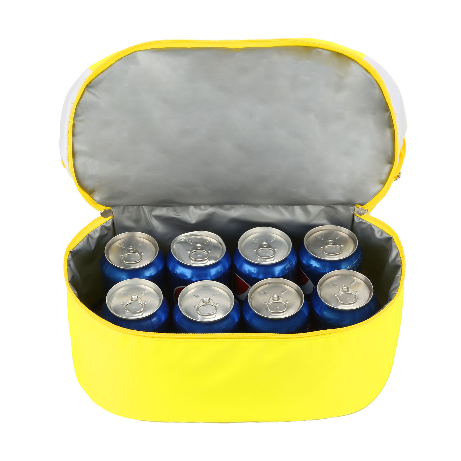 8 Can Nylon Drawstring Cooler Backpack 7