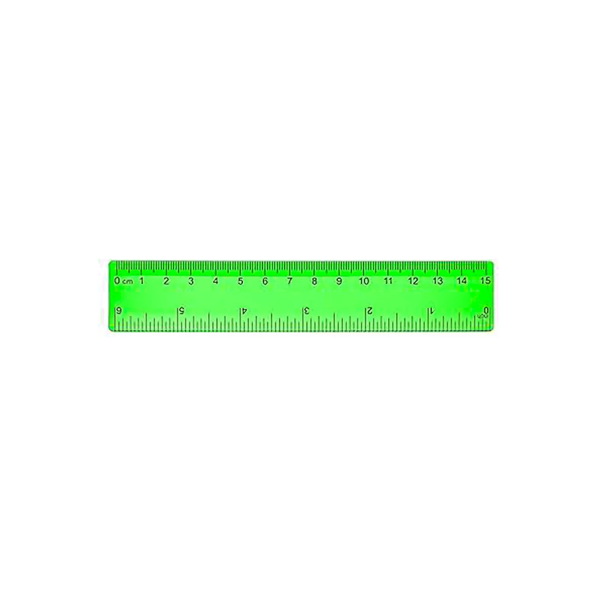 Transparent Plastic Ruler for Office and Learning Use 8