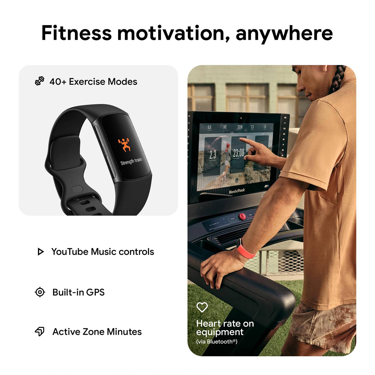 Fitness Tracker Smart Watch W/ Google Apps and Heart Rate 3