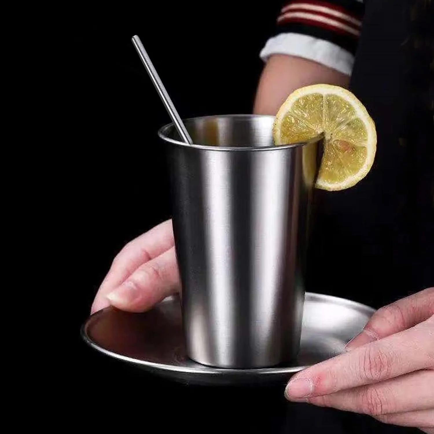 16oz Stainless Steel Pint Cup 2