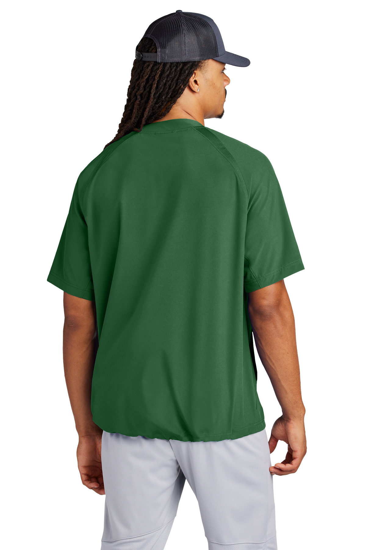 Sport-Tek Repeat 1/2-Zip Short Sleeve Jacket JST489 13