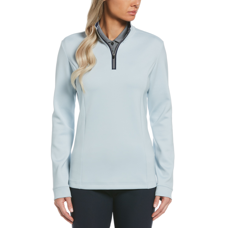 Original Penguin Ladies Clubhouse Mock Pullover 2