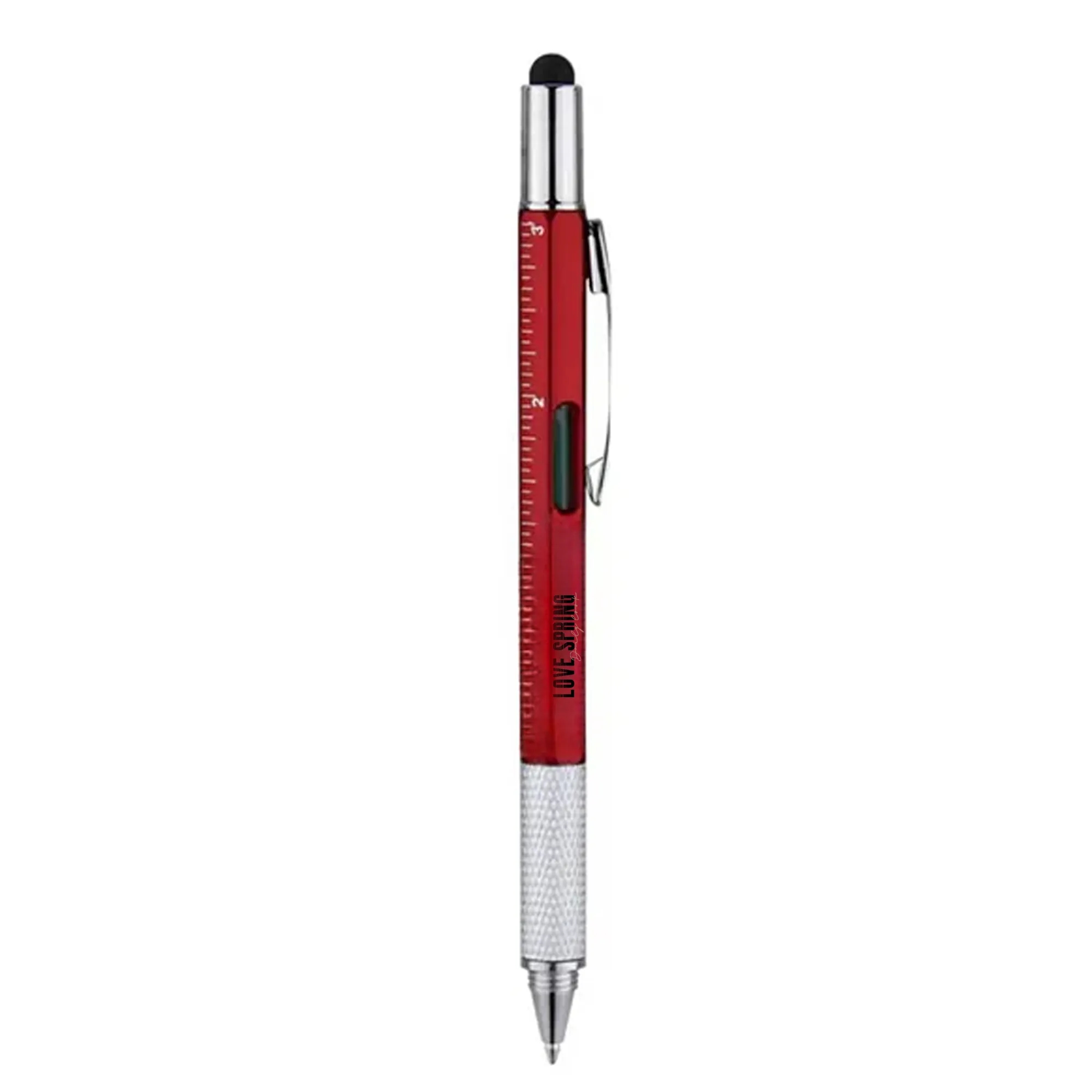Multi Functional Screwdriver Pen with Scale Ruler" 3