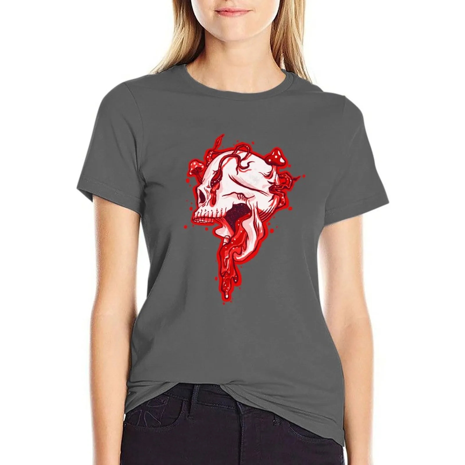 Women's Cotton Crew Neck T Shirt 3