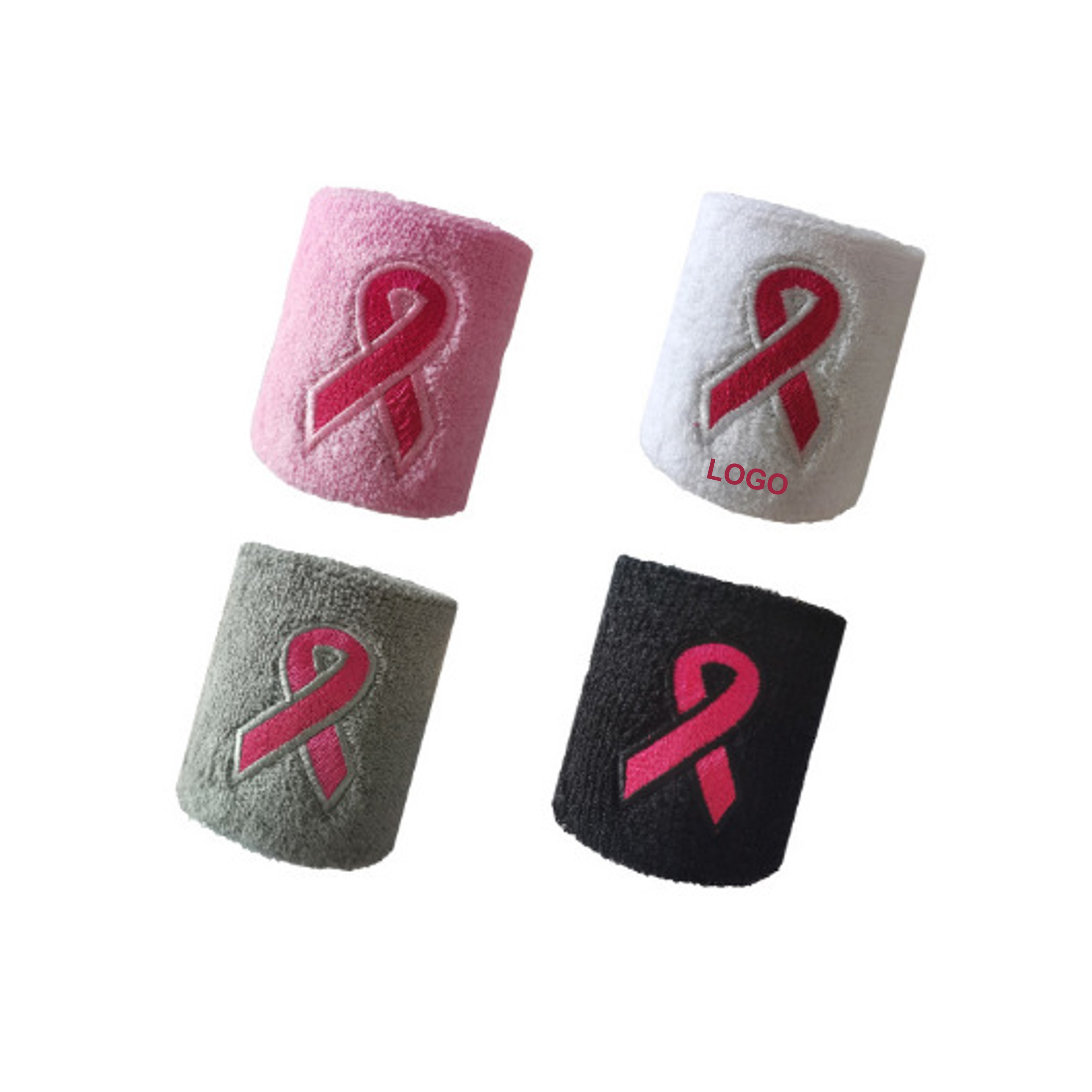 Embroidery Sports Wristband (direct import) 2