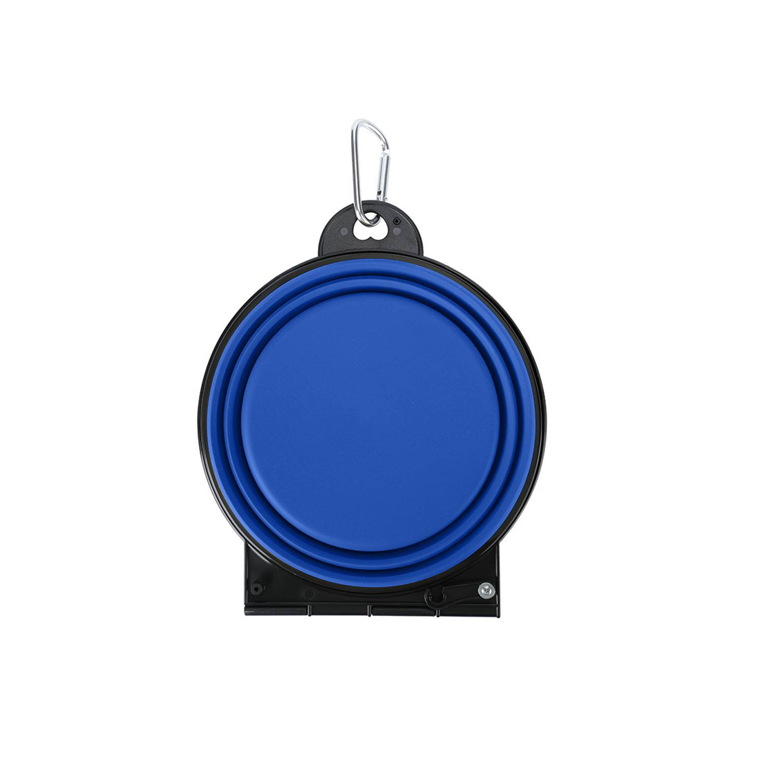 Lightweight Portable Collapsible Dual Pet Bowl 1