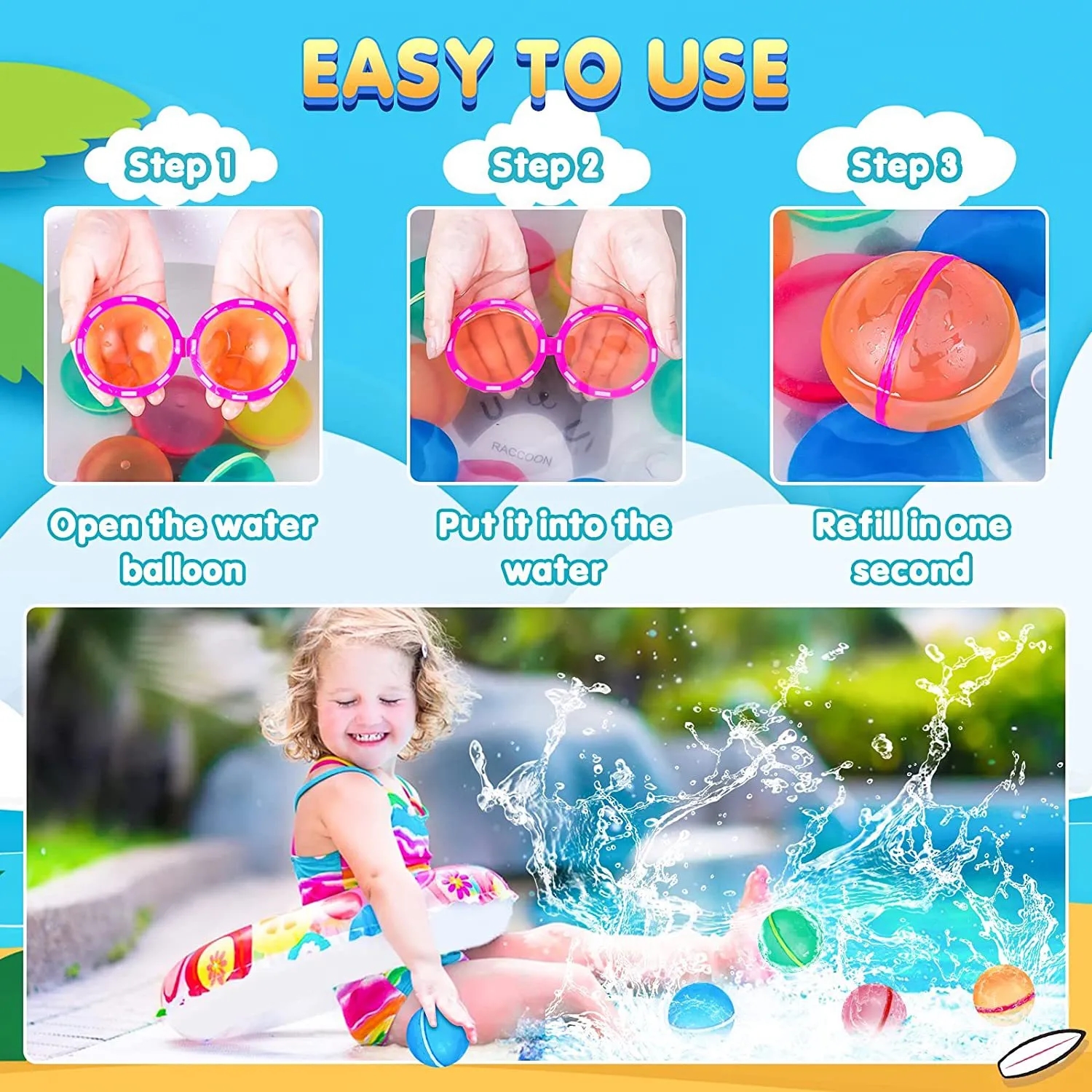 Reusable Silica Gel Water Polo 4