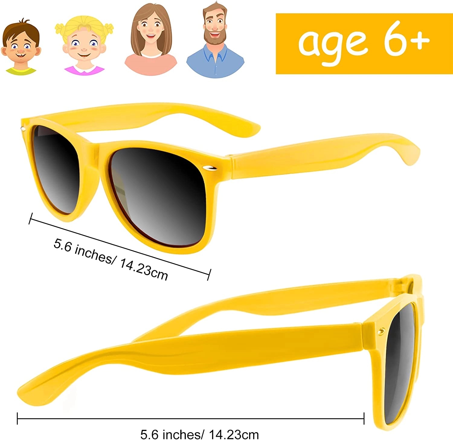 Solid Color Classic Sunglasses 6