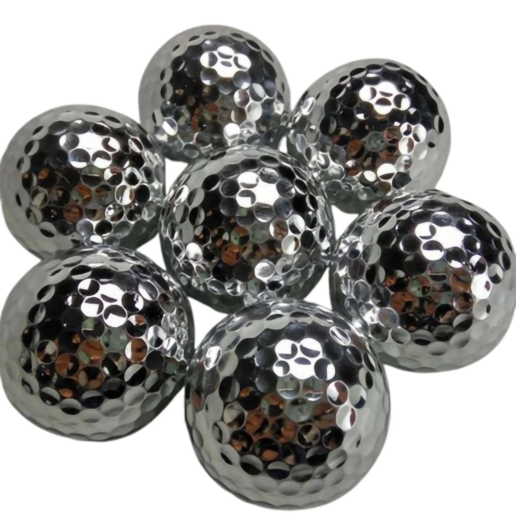 Gild Metal Golf Driving Range Ball Gold/Silver MOQ50 1