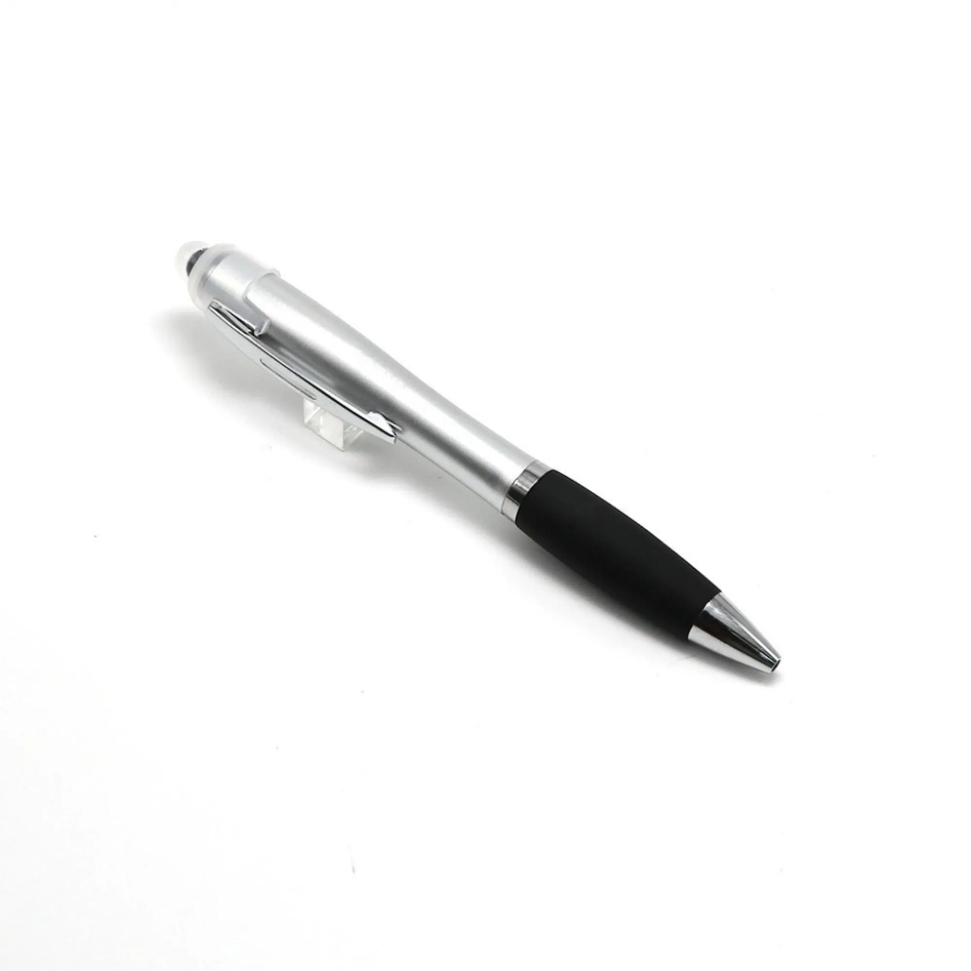 Laser Logo Advertising Pen, Colorful Plastic Rotating Ballpo 3