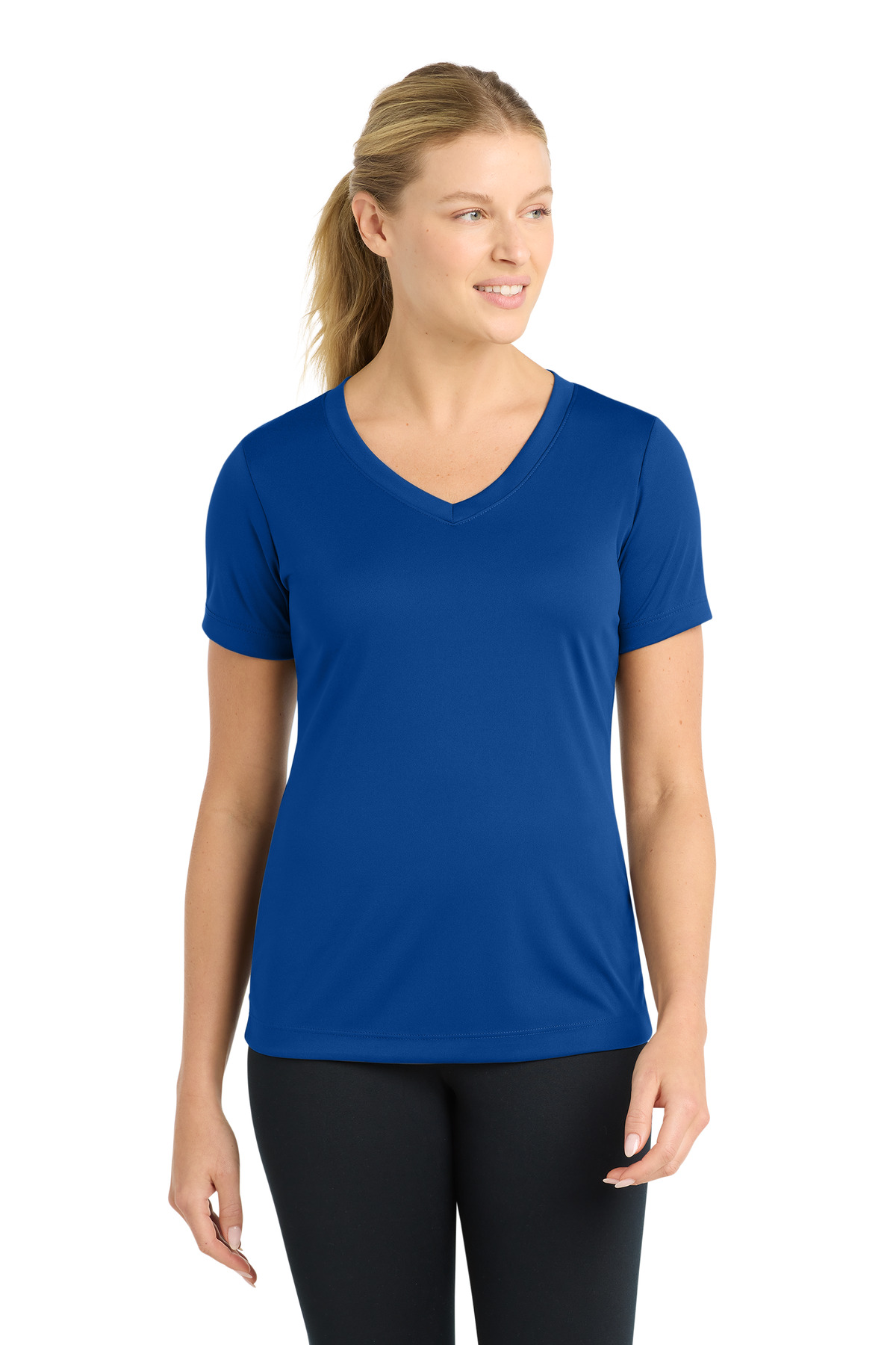 Sport-Tek Women's PosiCharge Competitor V-Neck Tee. LST353 28
