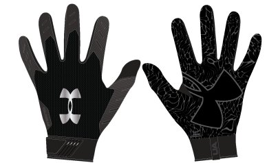 Men's UA Spotlight ColdGear Football Gloves 2