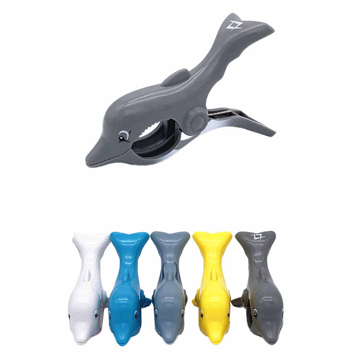 Plastic Dolphin Beach Towel Clip 6