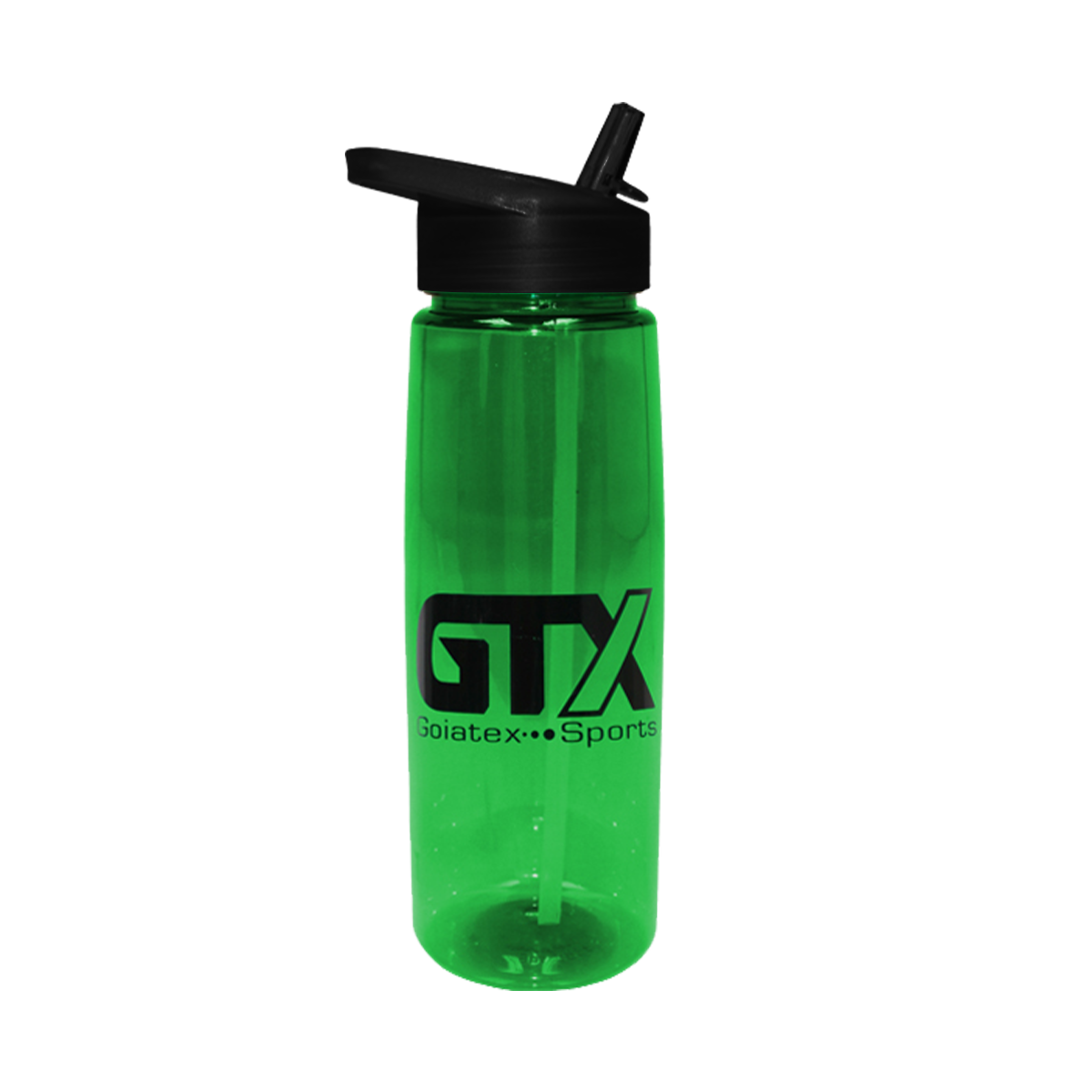 30 oz. Poly-Saver PET Bottle with Straw Cap 12
