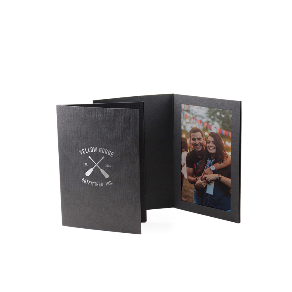 4" x 6" Black Photo Folders 3