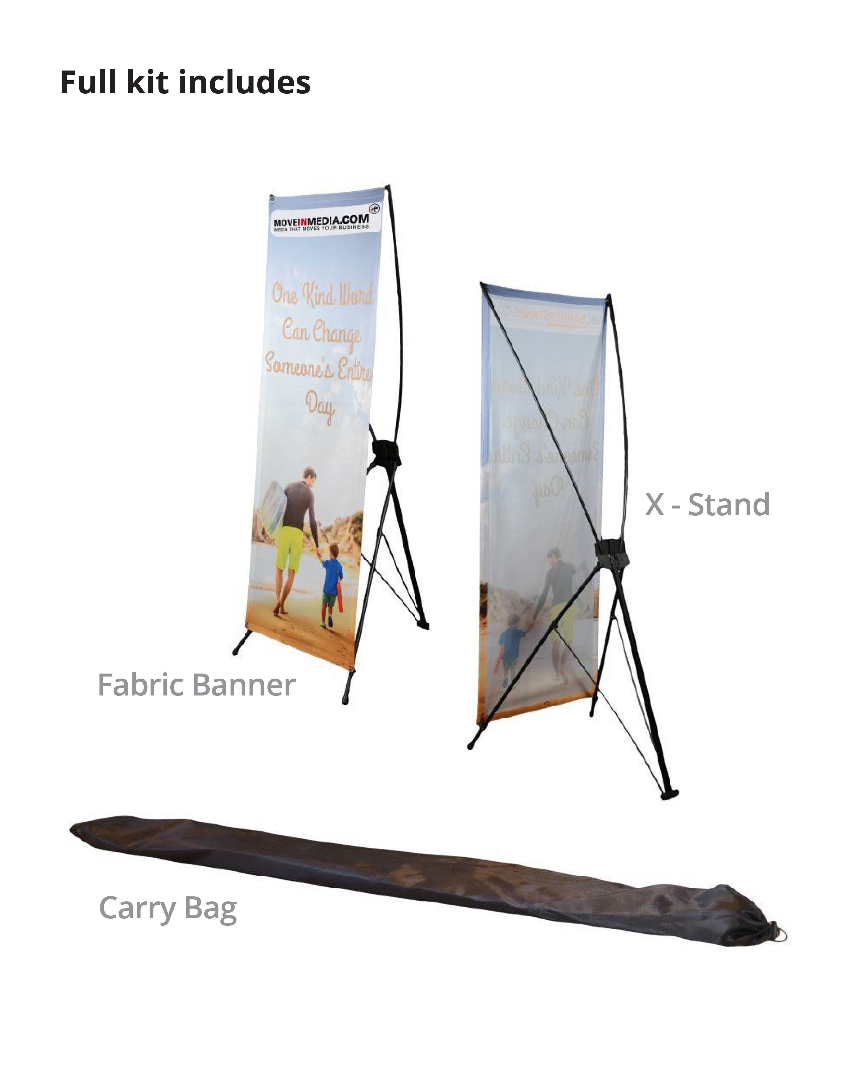 X Banner Stand (24" x 63") 3