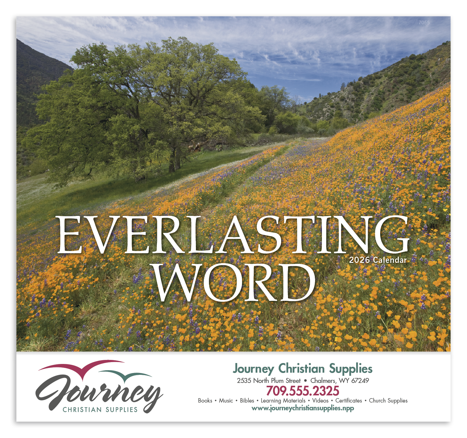 Good Value™ Everlasting Word - Stapled Calendar 27