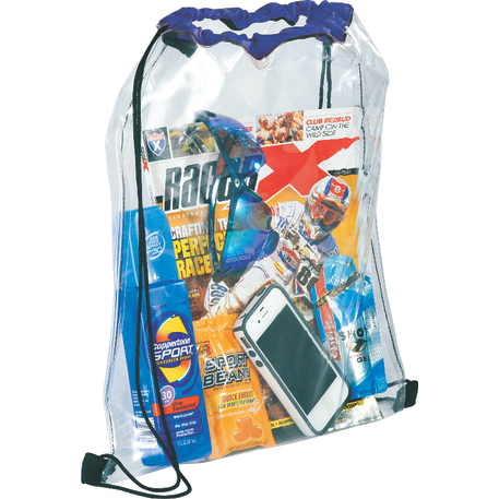 Rally Clear Drawstring Bag 51