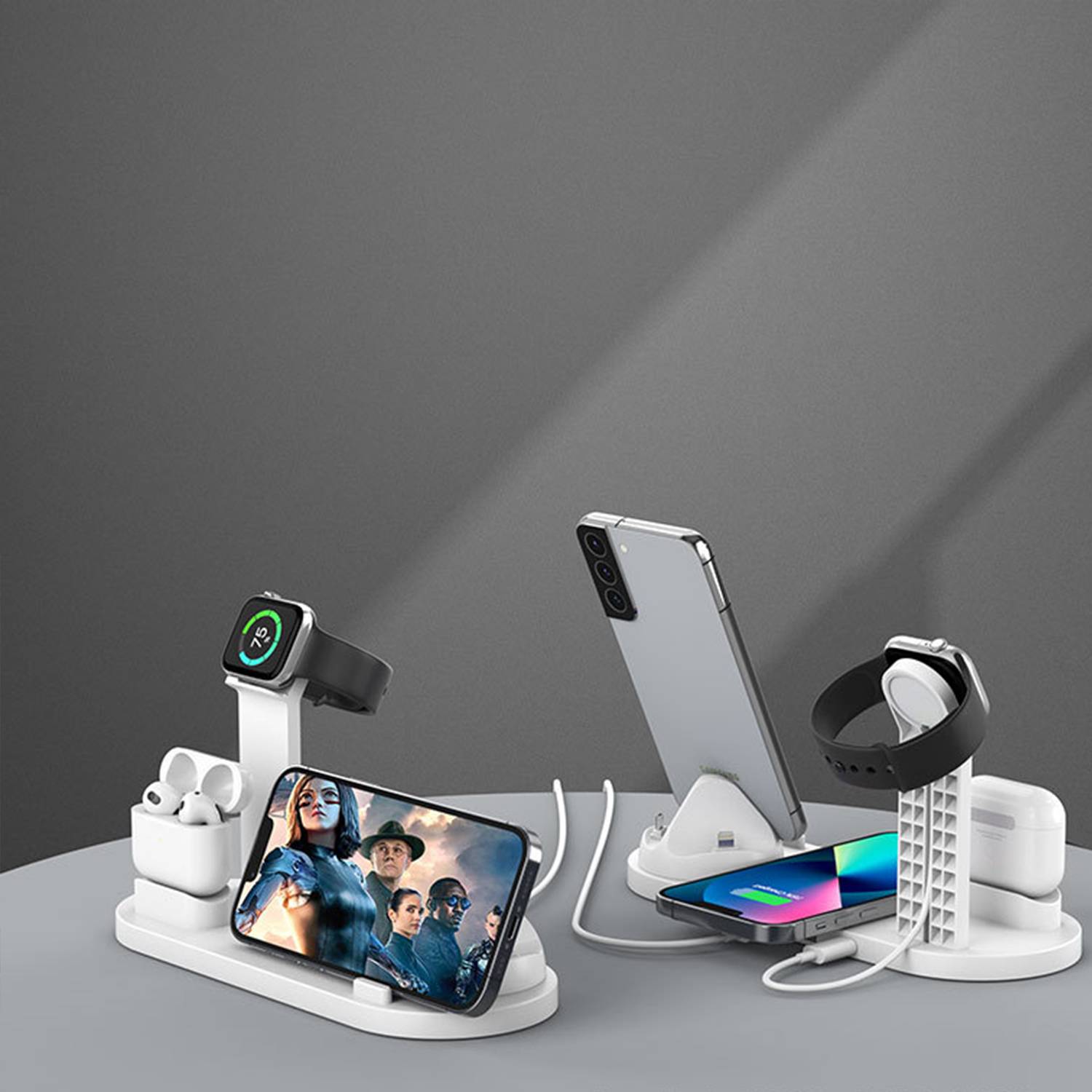 6-in-1 wireless fast charging charger for mobile phones 4