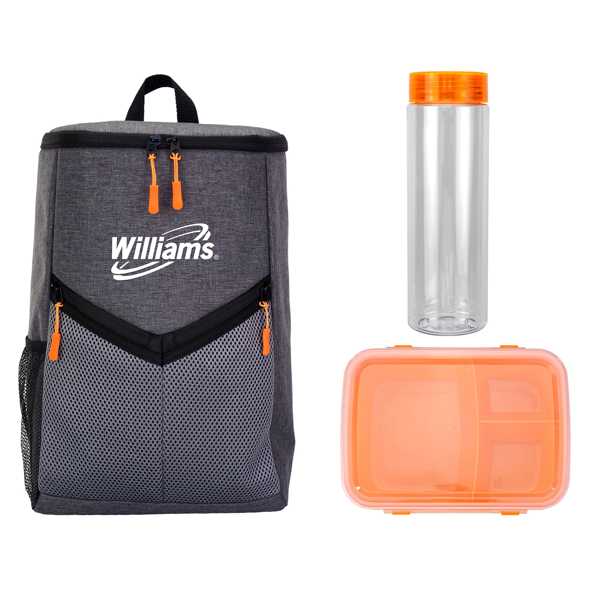 Victory Cooler Backpack Lunch & Drink Set 3