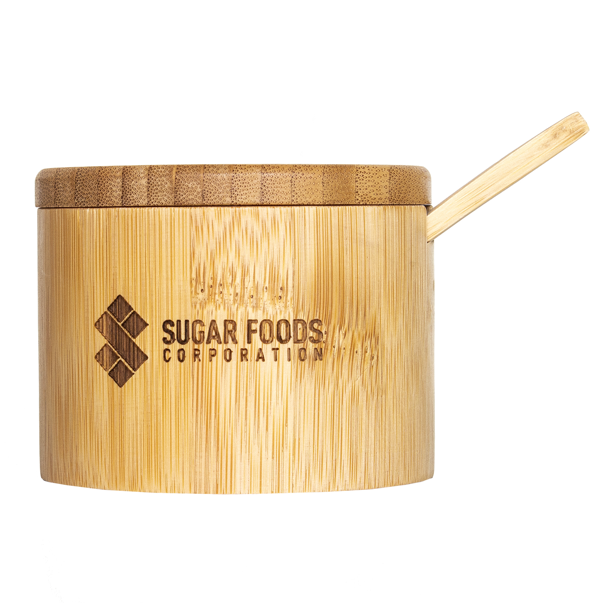Little Dipper Bamboo Salt Box with Spoon 10
