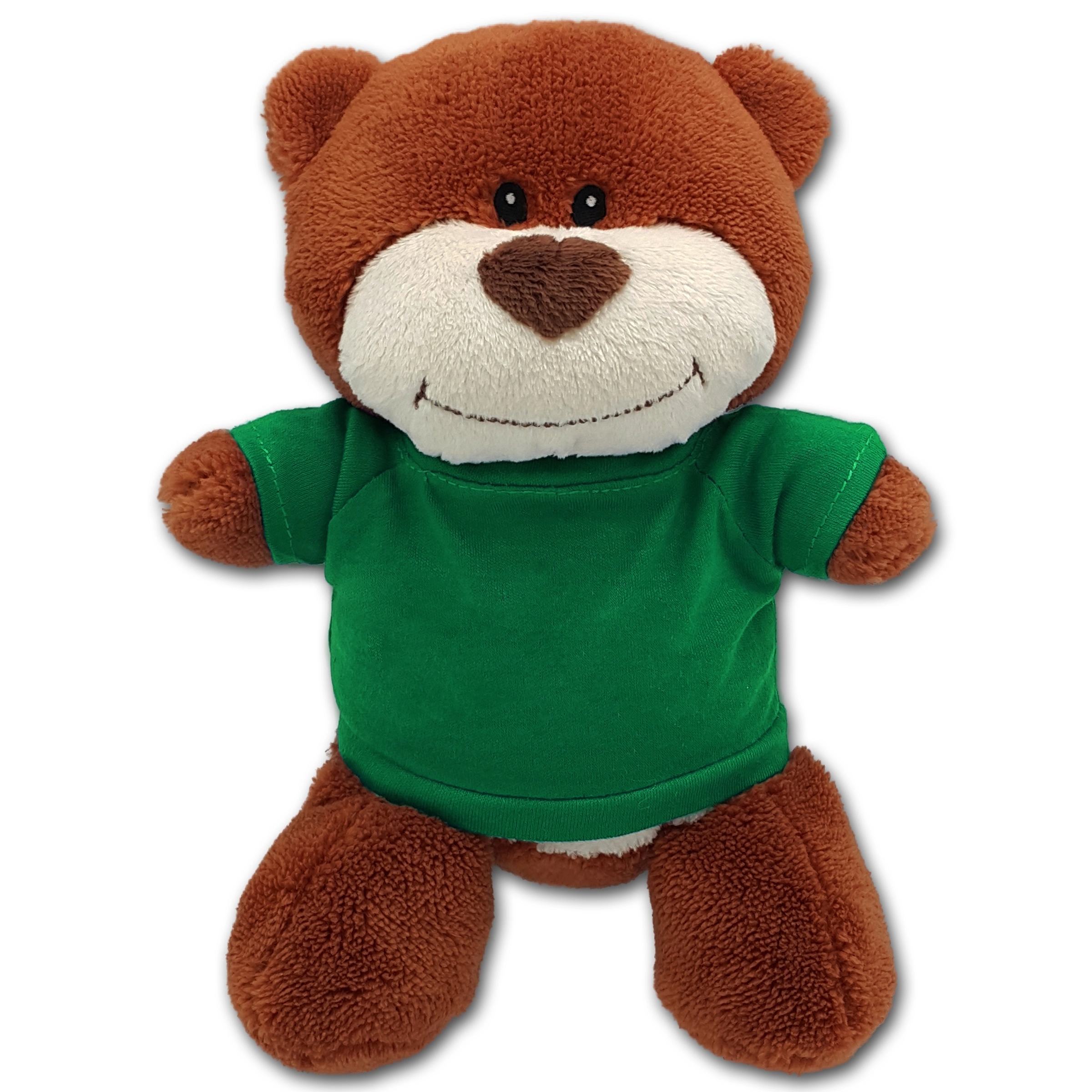 10" Smiling Face Brown Bear 6