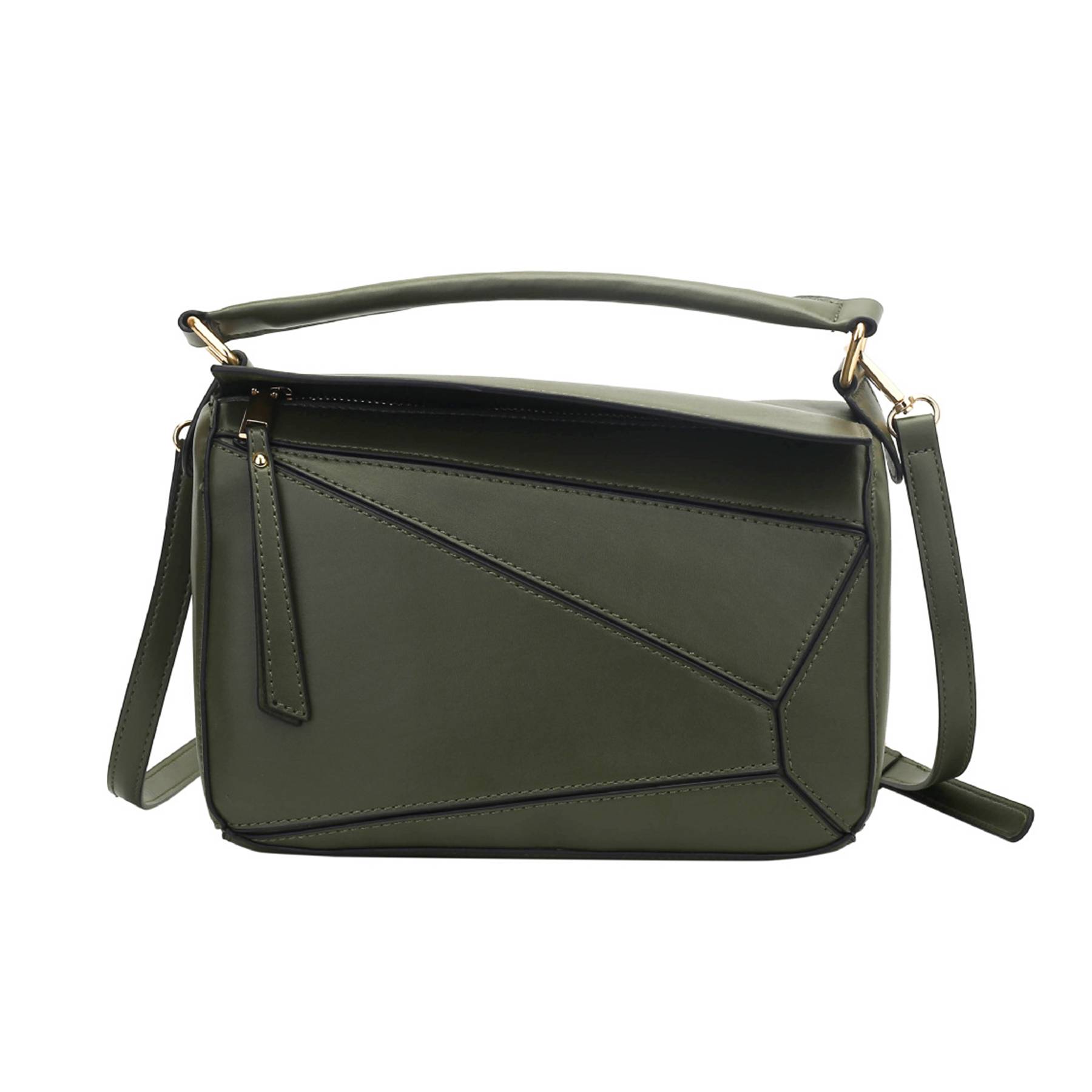 PU Contrast Crossbody Handbags Shoulder Bag For Women 7