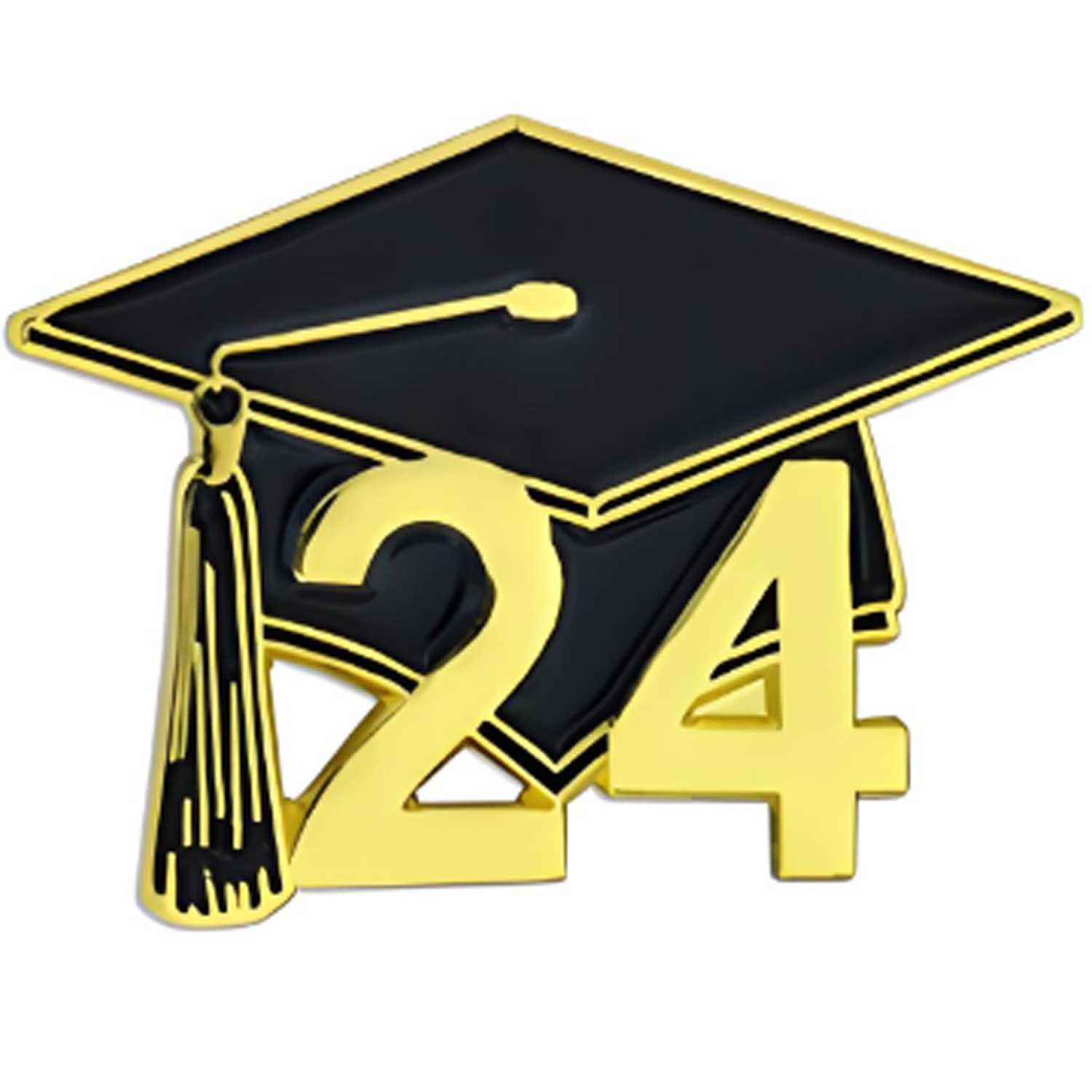 Creative Graduation Season Enamel Hollowed-Out Emblem 2