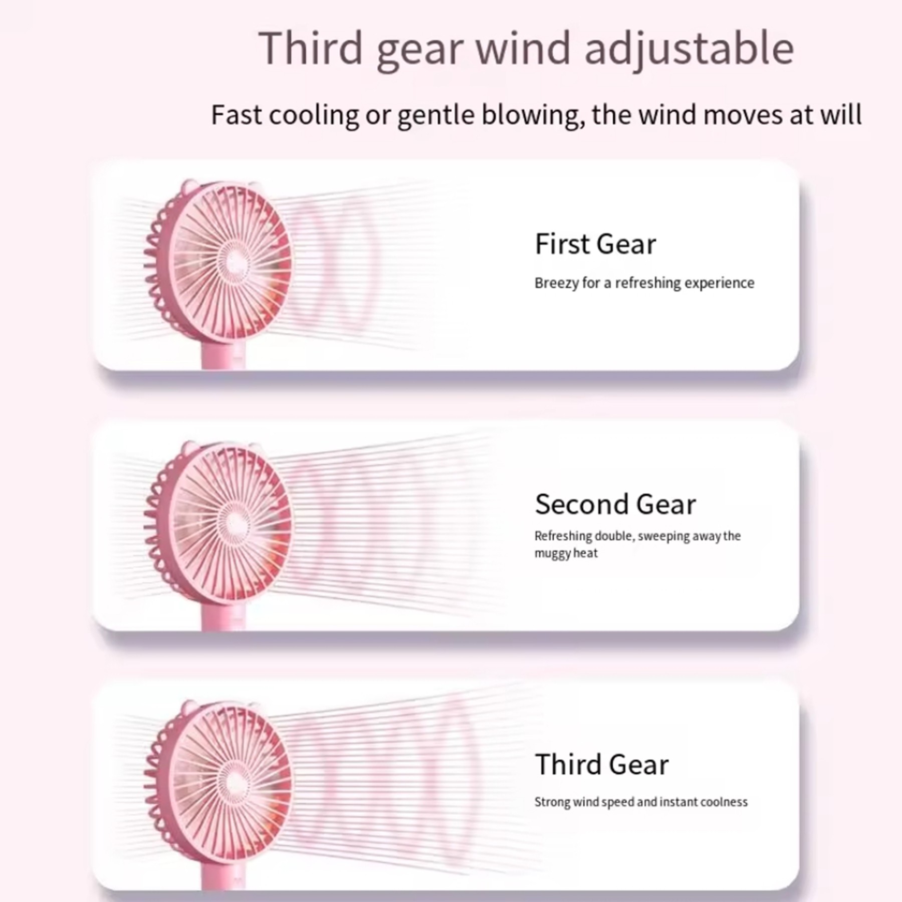 Mini Usb Handheld Fan 3