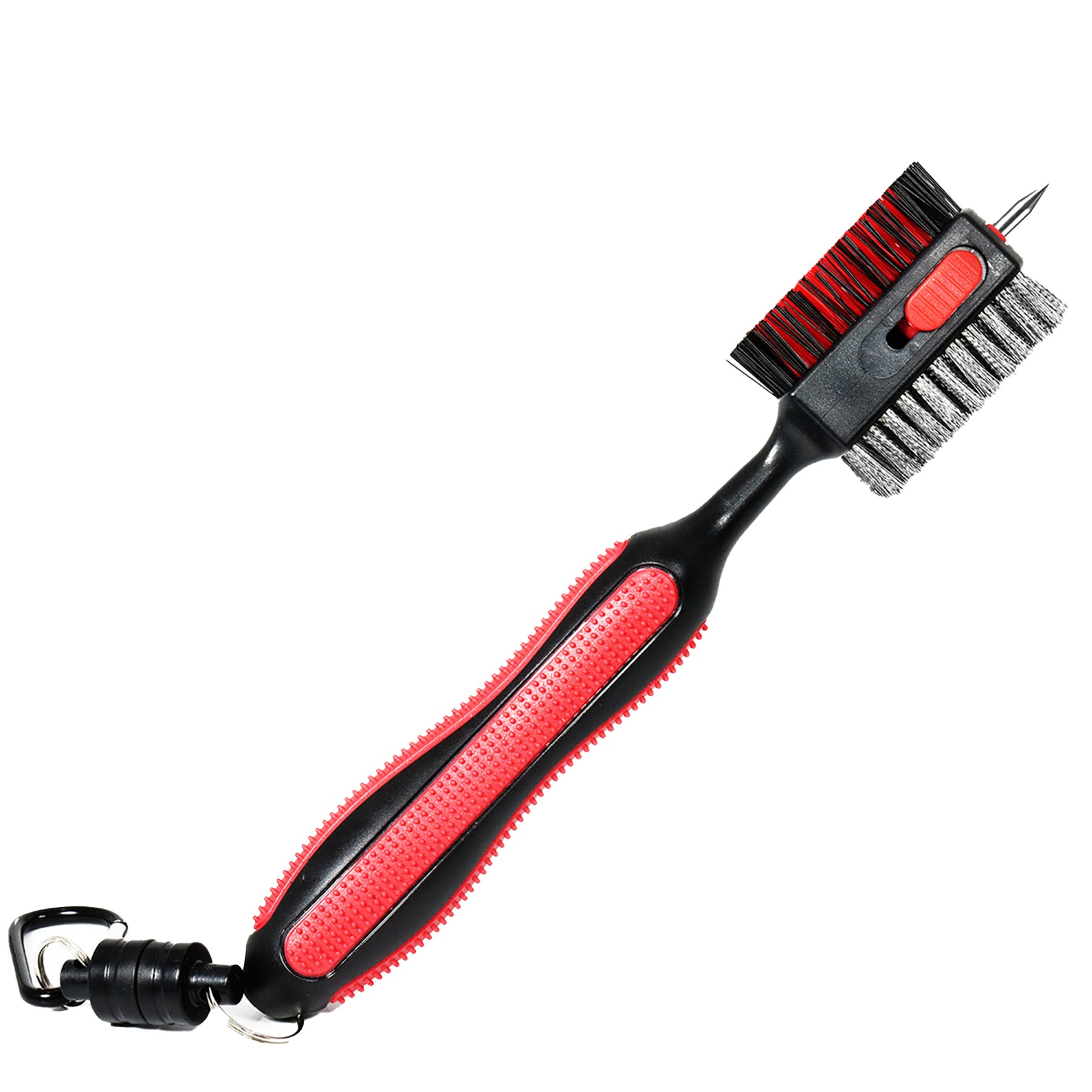Two-Faced Long Handle Golf Club Brush 1