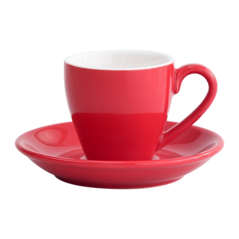 2.7 Oz Ceramic Espresso Cups and Saucer 12
