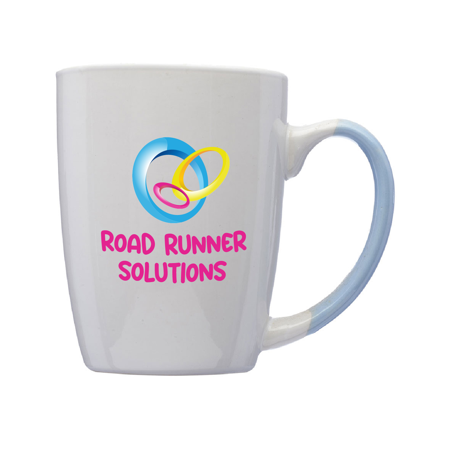 12 oz. Two Tone Ceramic Mug (Full Color Imprint) 6