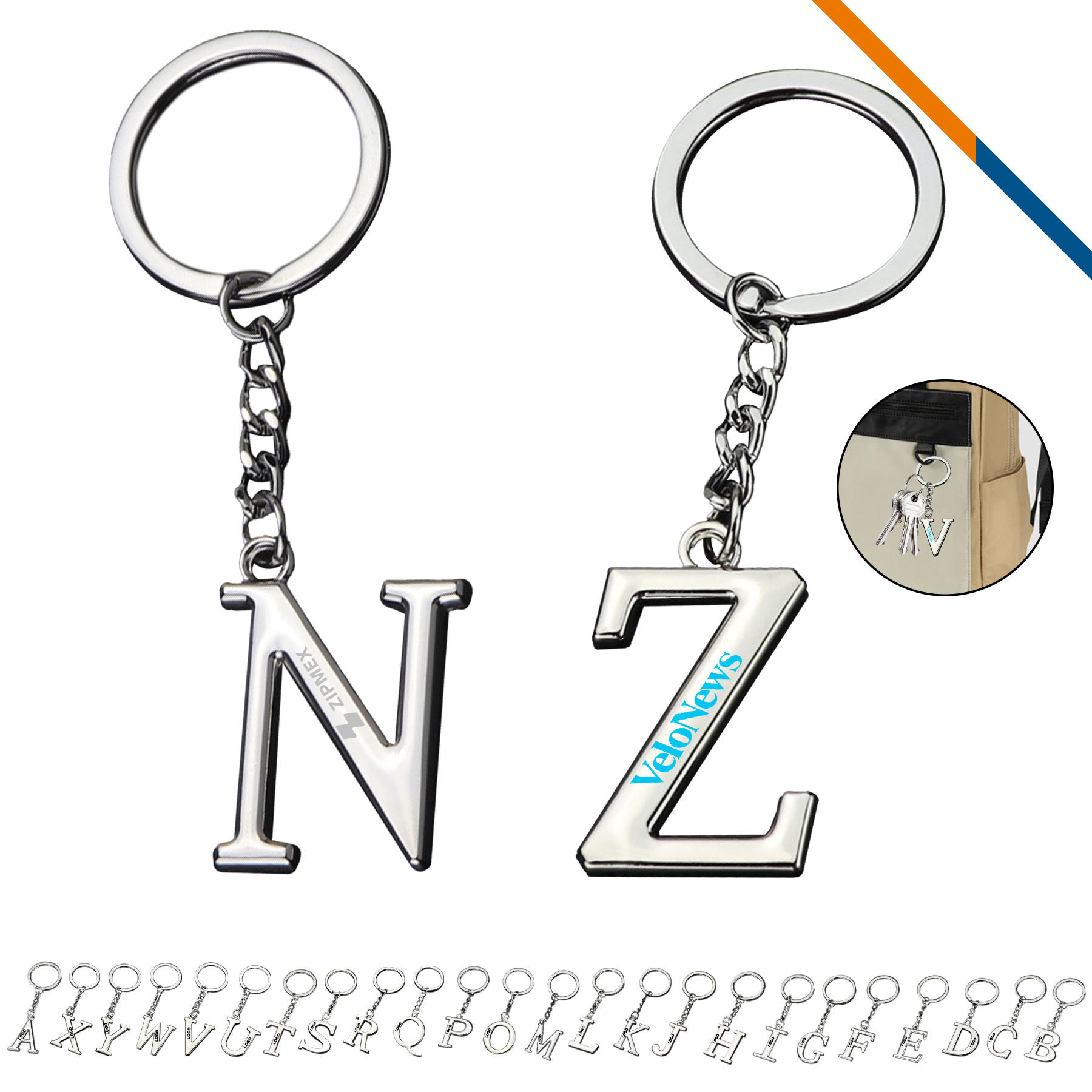 Sonia Letter Keychain 5