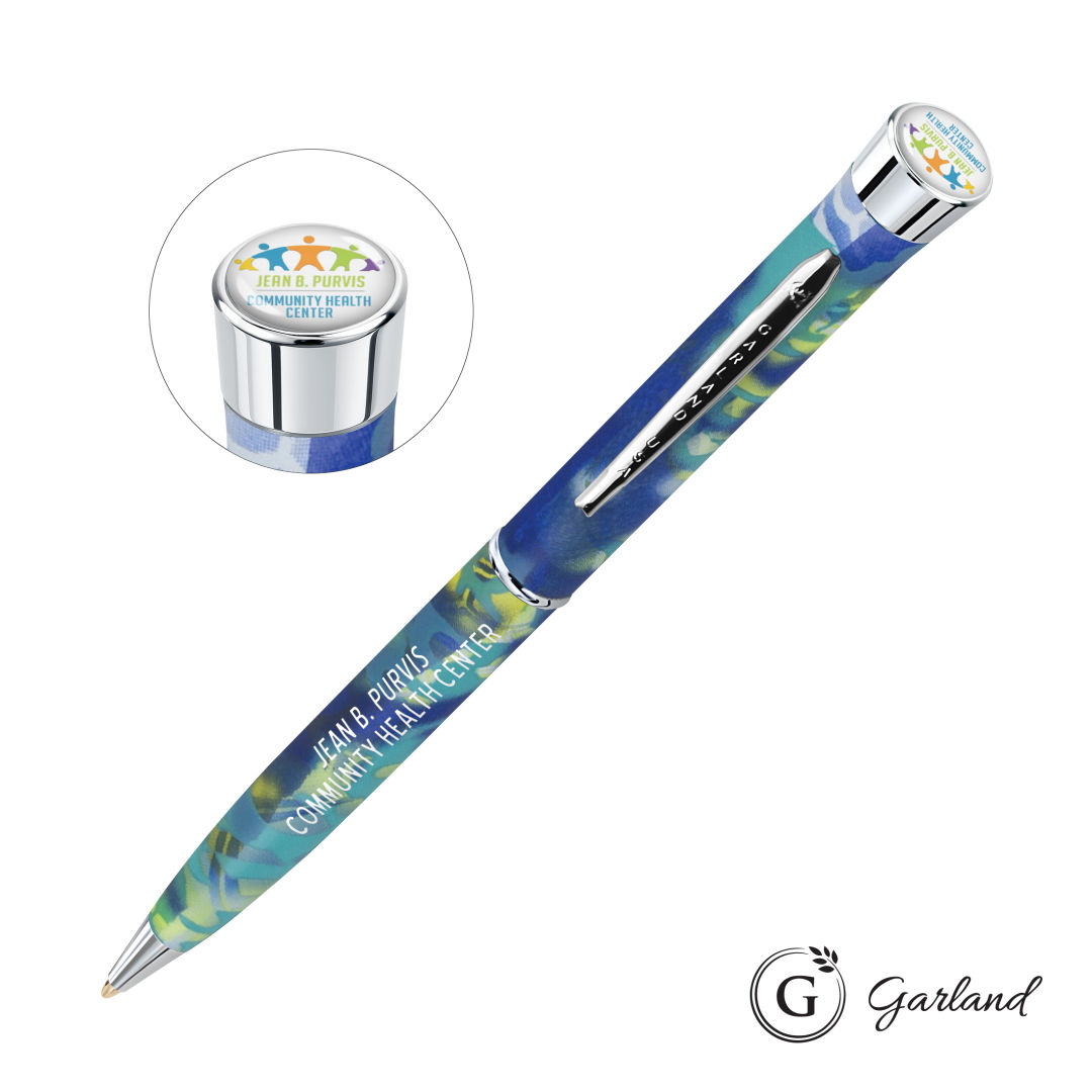 Garland® Liberty Custom Ballpoint Pen - Chrome 5
