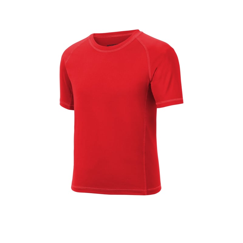 Sport-Tek Youth Rashguard Tee. 11