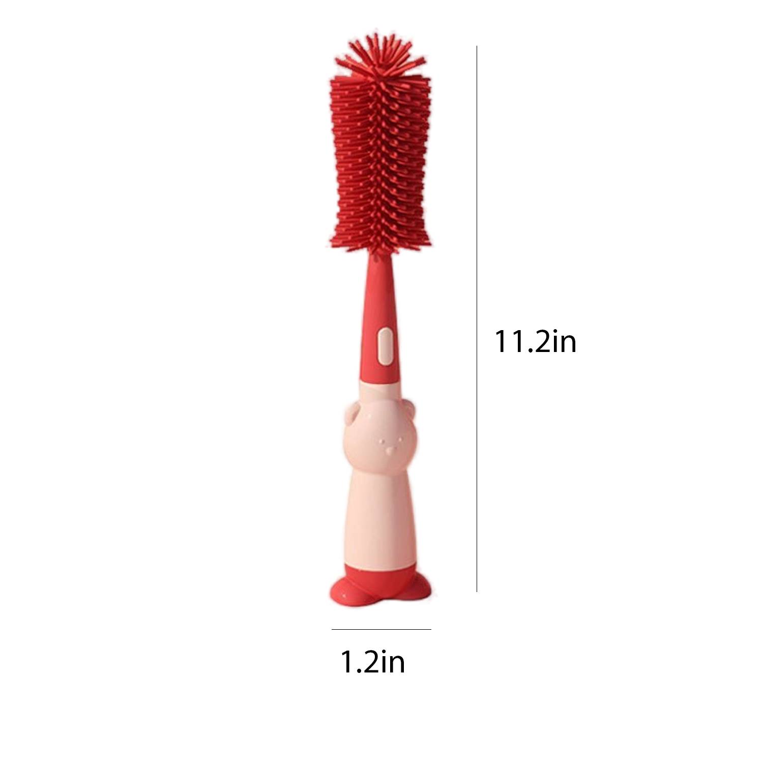 Bottle Brush Set Multi-functional Silicone Cleaning 4