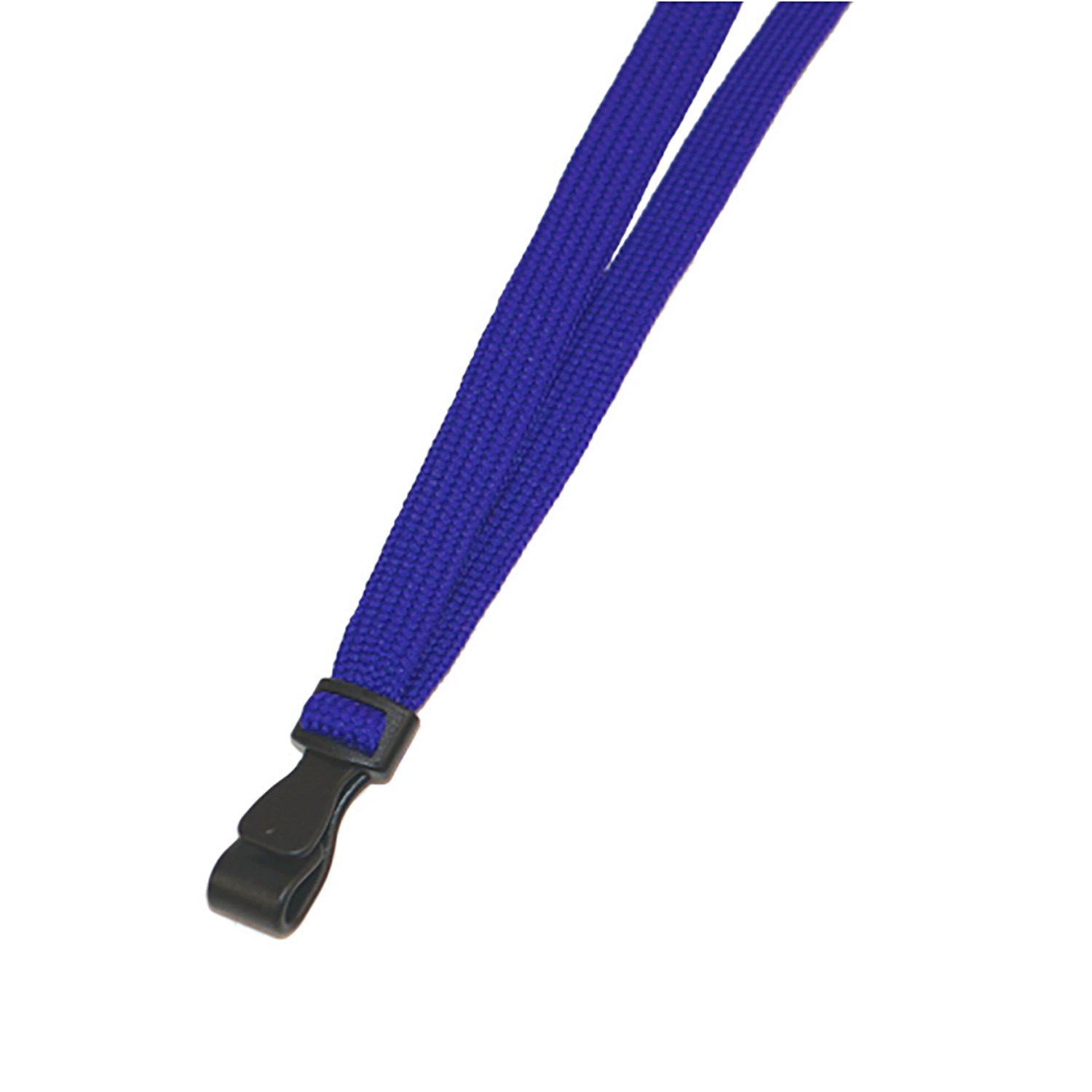 3/8 inch Flat BLank Lanyards with Plastic Attachment 4
