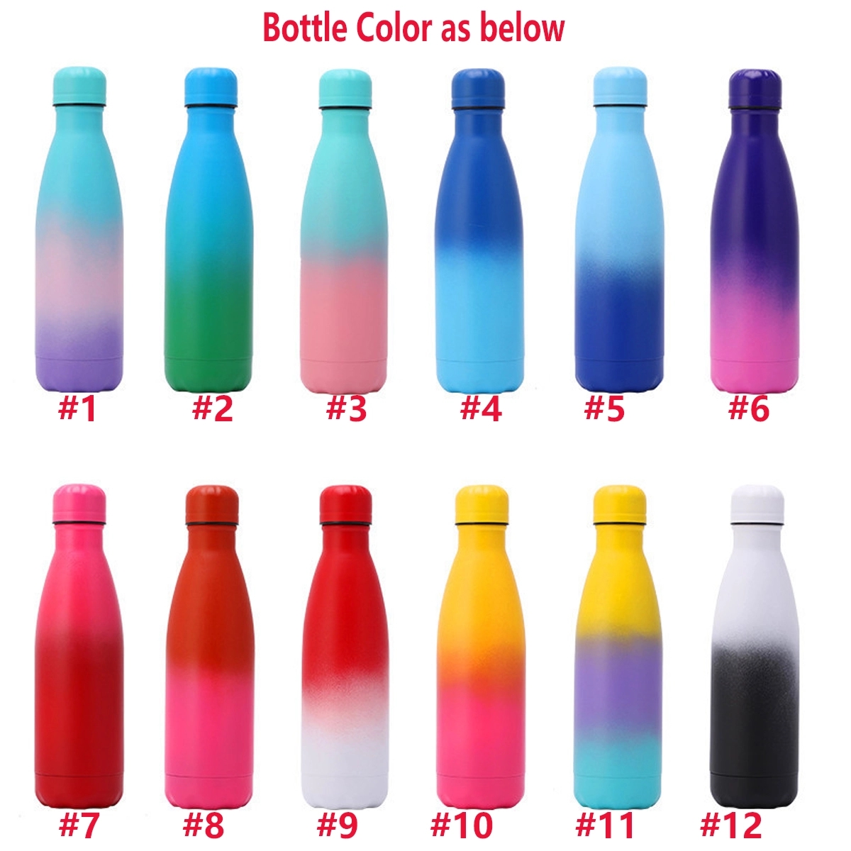 17 OZ. Vacuum Insulated Stainless Steel Water Bottle 5