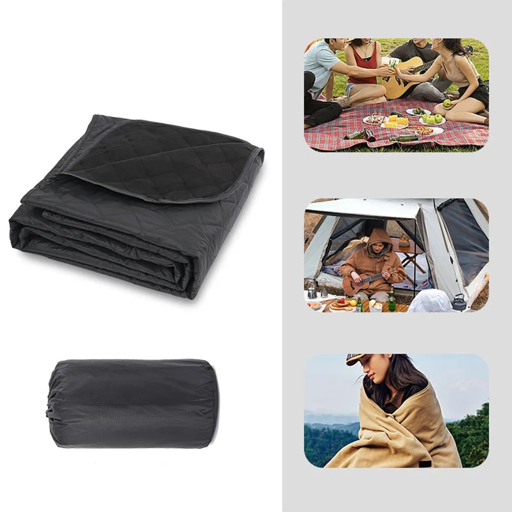 Portable Camping Blanket Shaker Fleece 2