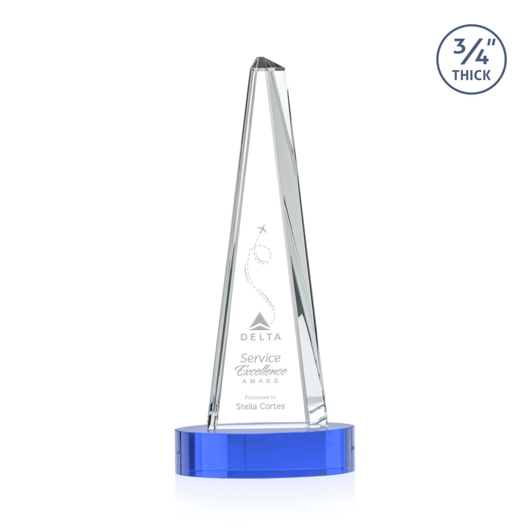 Majestic Tower Award on Alberton Base - Sky Blue 6