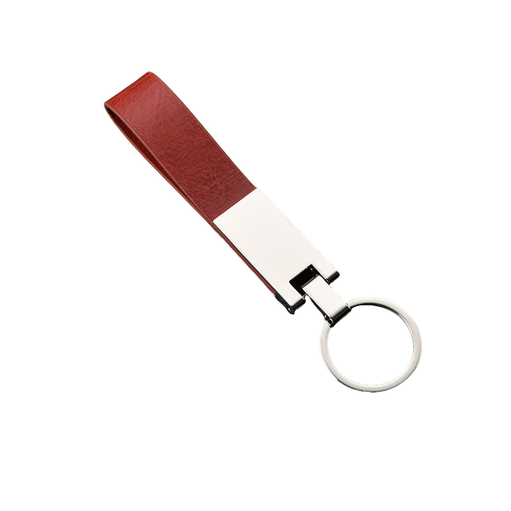 PU Strap Metal Key Ring Holder 5
