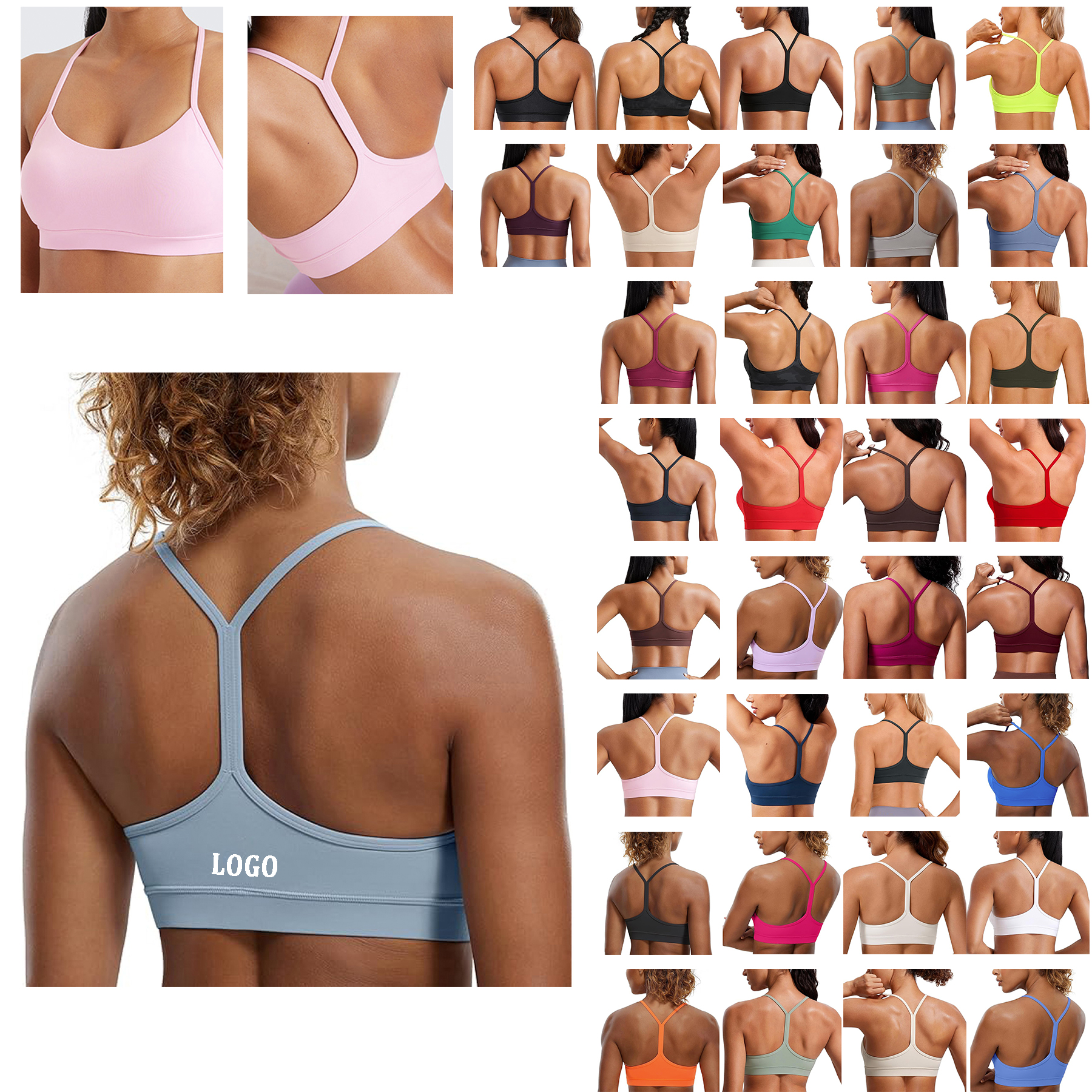 Women's Y Back Sports Bra 9