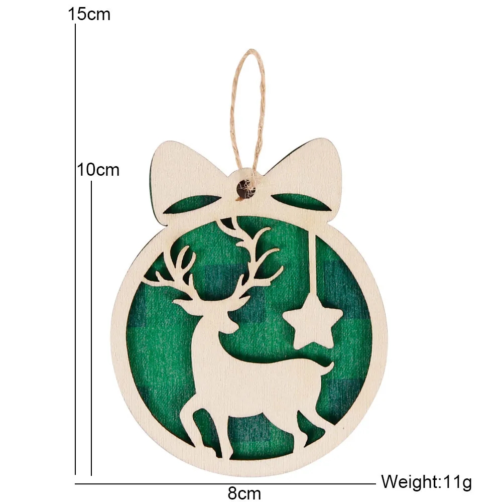New Wooden Pendant For Christmas 6