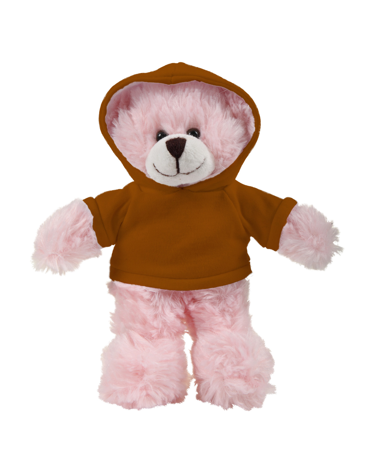 soft plush Pink Bear with hoodie 8