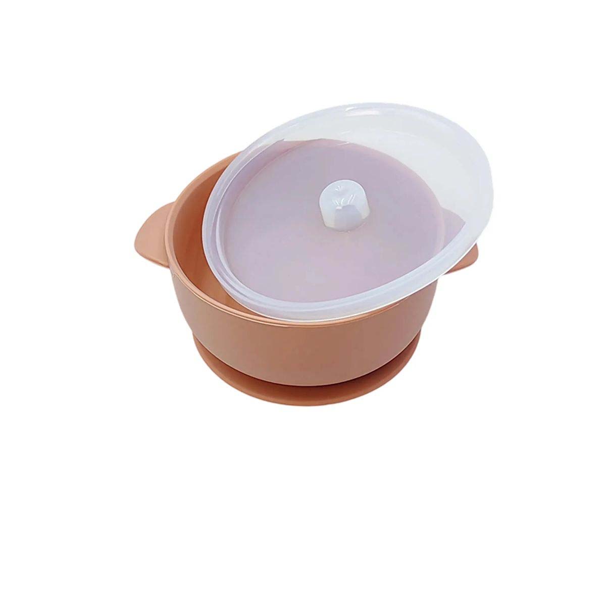 Silicone Baby Bowl Leakproof Lid Suction Base 3
