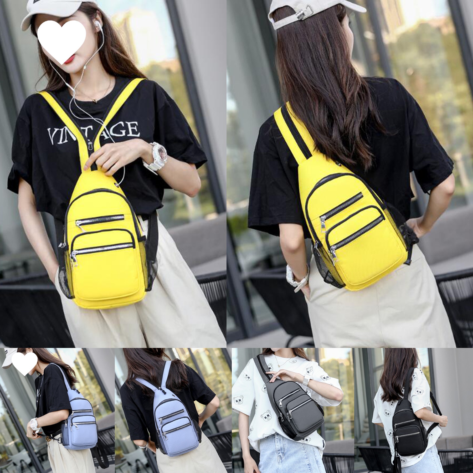 Crossbody Sling Backpack 7