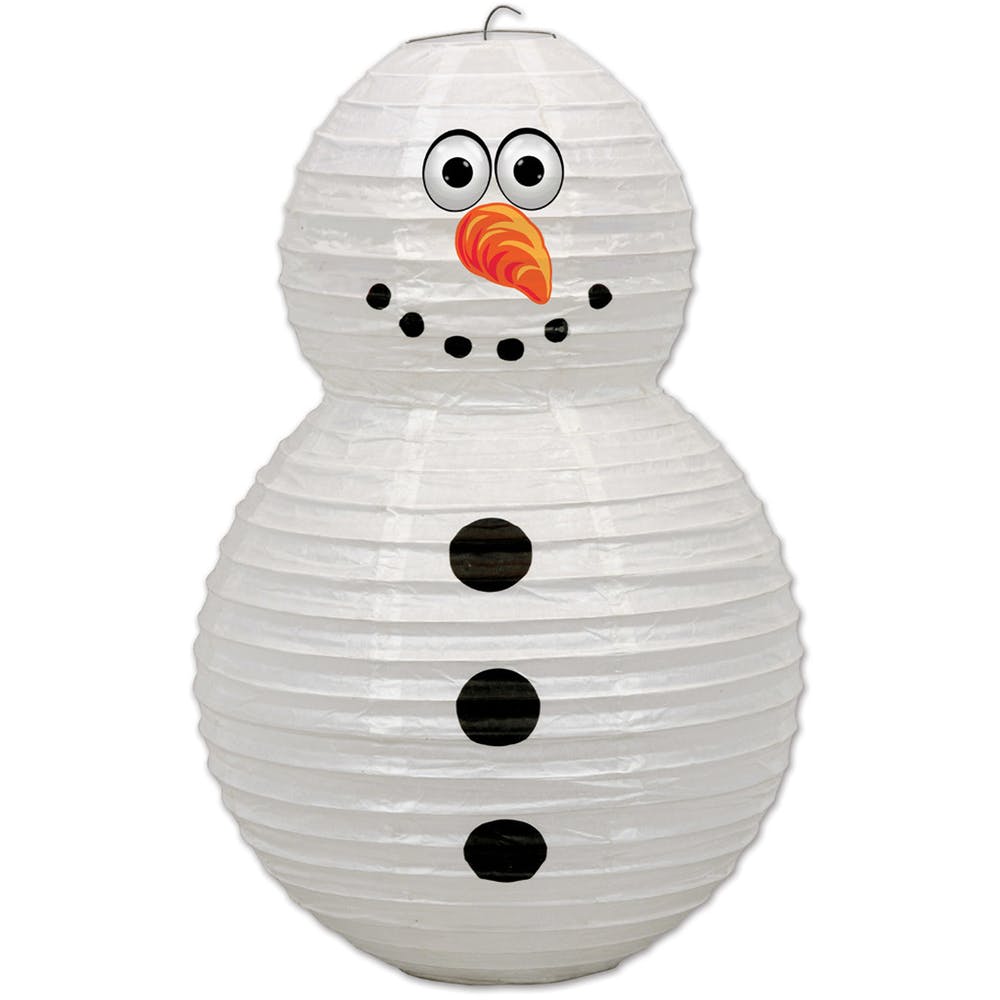 Paper Lanterns - Snowman 2